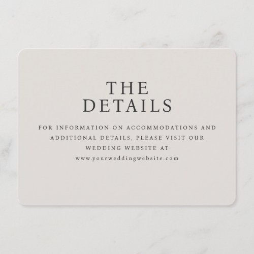 Exquisite Beige Typography