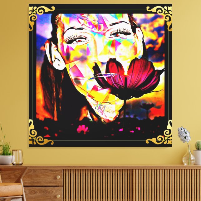 Exquisite Candy Canvas Print (Insitu(LivingRoom))