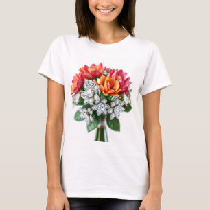 Exquisite Diamond Bouquet: A Stunning Floral Maste T-Shirt