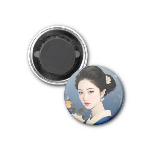 Exquisite Essence of Chinese Elegance Magnet
