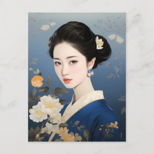 Exquisite Essence of Chinese Elegance" Postcard