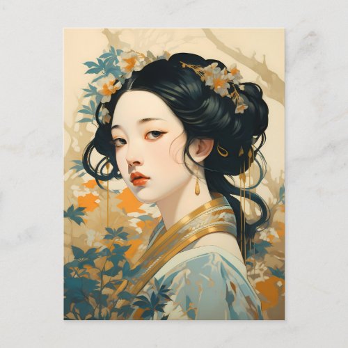 Exquisite Essence of Chinese Elegance Postcard