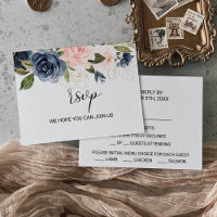 Exquisite Fall Floral Menu Choice
