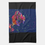 Exquisite Floral Art Kitchen Towel
