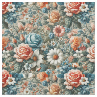 Exquisite Floral Fabric