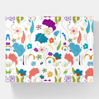 Exquisite floral pattern paperweight