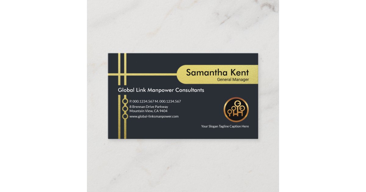 Exquisite Gold Crisscross Lines Ceo Entrepreneur Business Card Zazzle Com