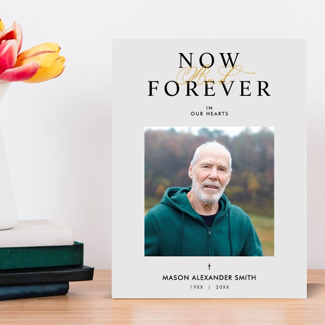 Exquisite Gray Elegant Elegy Funeral Photo Foam Board (Exquisite Elegant Gray Elegy Funeral Photo Foam Board.)