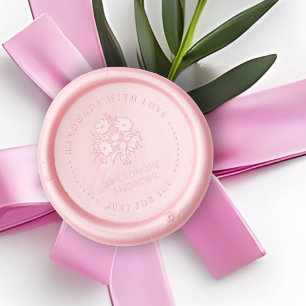 Exquisite Handmade Business Blooms Wildflowers Wax Seal Stamp