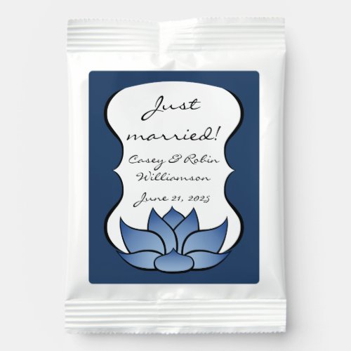 Exquisite Lotus in Blue Drink Mix