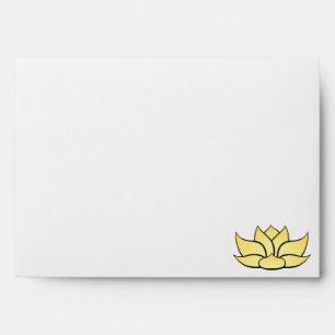 Exquisite Lotus in Sun Kissed Envelopes