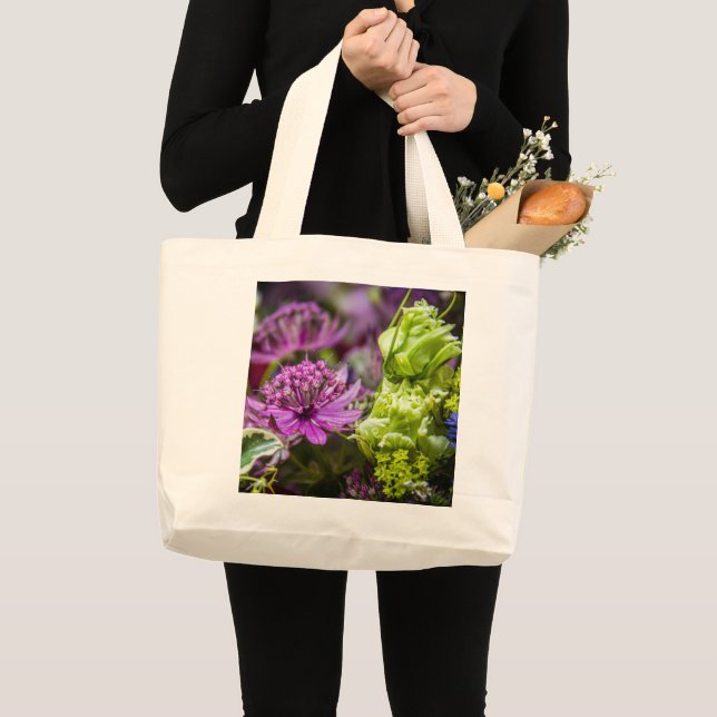 Exquisite magic of blossoms #1 large tote bag (Front (Product))