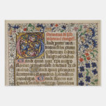exquisite medieval illuminated manuscripts wrapping paper sheets