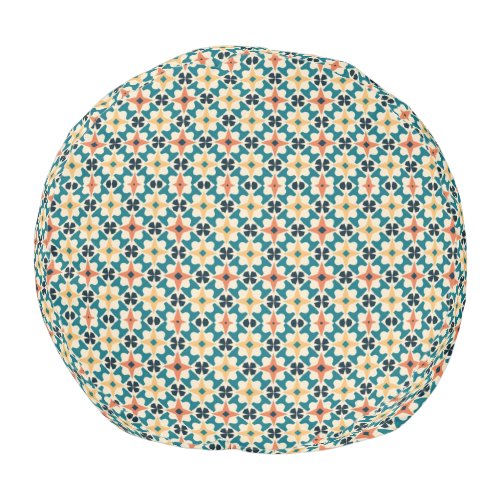 Exquisite Moroccan Patterns Embellish Your Space Pouf