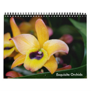 Exquisite Orchids Calendar