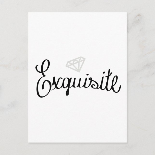 Exquisite.png Postcard (Front)