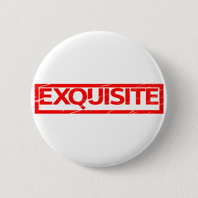 Exquisite Stamp Button (Front)