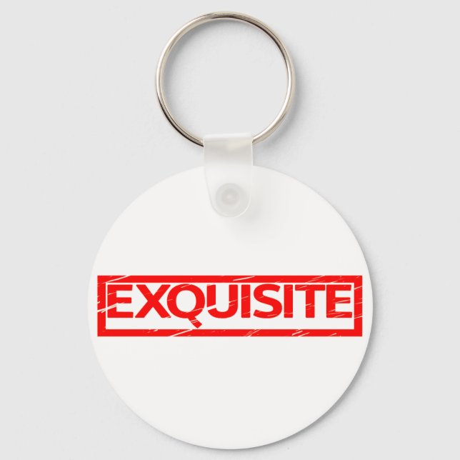 Exquisite Stamp Keychain (Front)