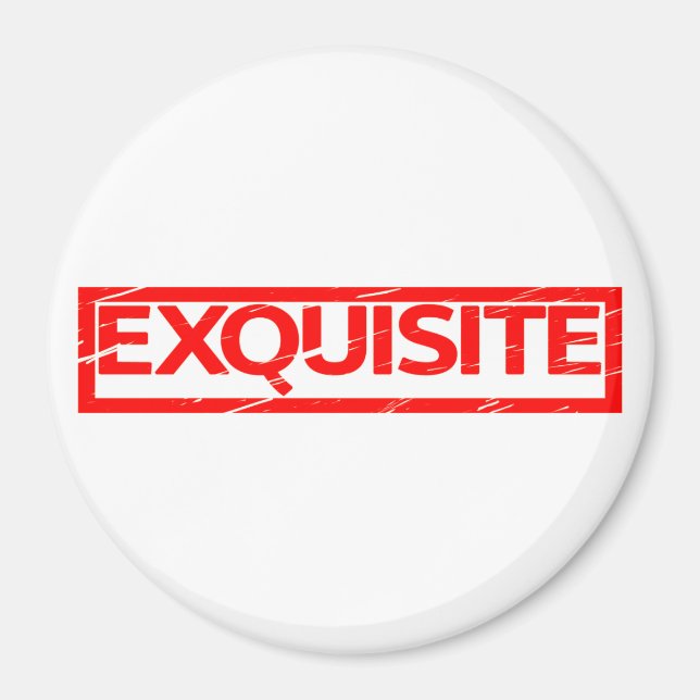 Exquisite Stamp Magnet (Front)