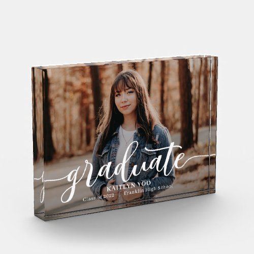 Exquisite Taste Editable Color Graduation Keepsake