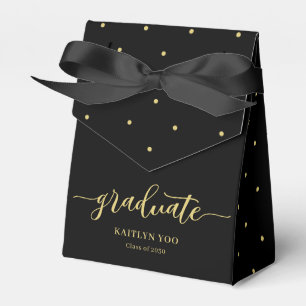Exquisite Taste EDITABLE COLOR Graduation Party Fa Favor Boxes