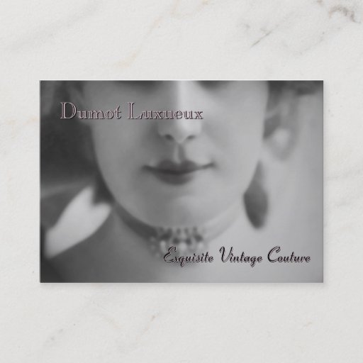 Customizable Exquisite Vintage Business Card Templates