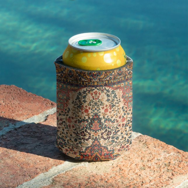 Exquisite Vintage Persian Rug Pattern Can Cooler (In Situ Pool)