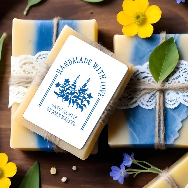 Exquisite Wildflowers Arch Handmade Love Quote Rubber Stamp (Exquisite Stylish Wildflowers Arch Handmade with Love Quote Quote Rubber Stamp.)