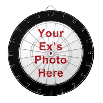 Ex's Photo Dartboard by Ladiebug at Zazzle
