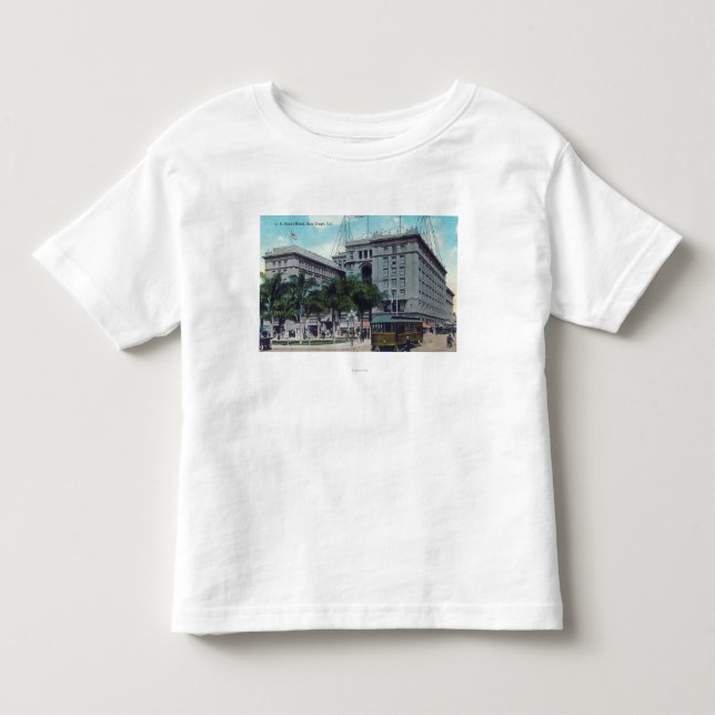 Exteior View of the US Grant Hotel Toddler T-shirt (Front)