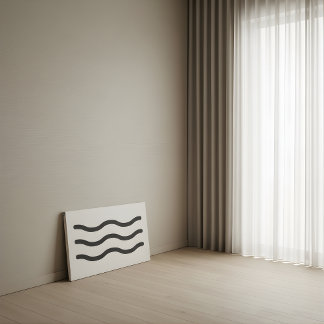Extended Horizon™ Calm Horizontal Flow Wall Art Foam Board