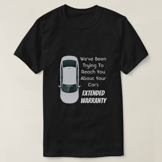 Extended Warranty - A MisterP Shirt (Design Front)