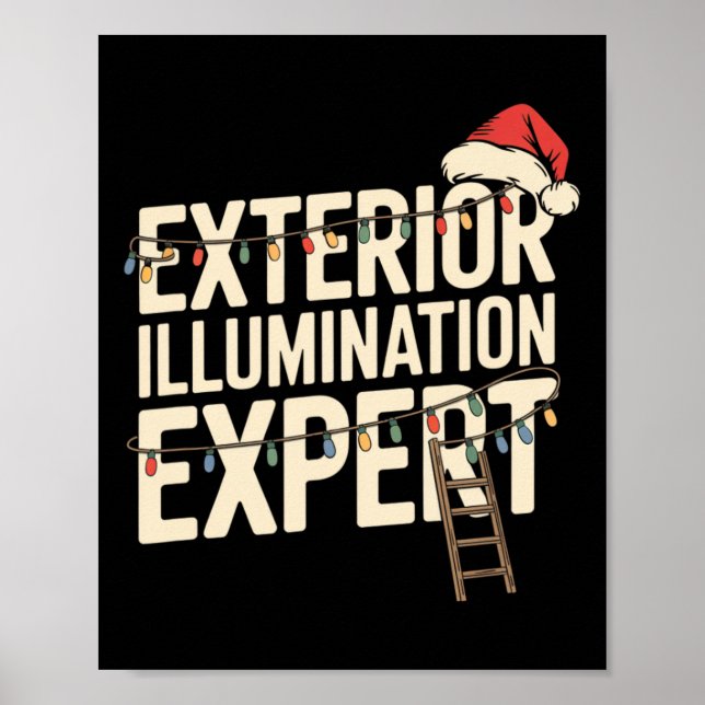 Exterior Illumination Expert Christmas House Light Poster (Front)