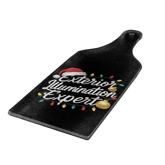 Exterior Illumination Expert Christmas Light Decor Cutting Board (Corner)