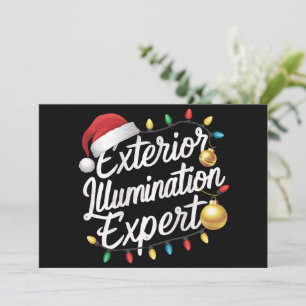 Exterior Illumination Expert Christmas Light Decor Holiday Card