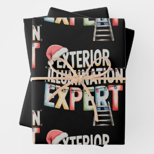 Exterior Illumination Expert Christmas Lights Xmas Wrapping Paper Sheets
