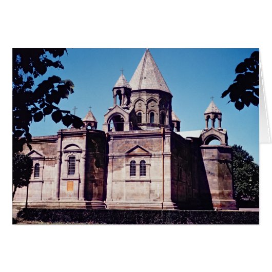 Exterior of Etchmiadzin Cathedral Cards (Front Horizontal)