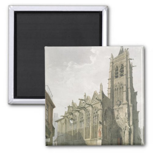Exterior of the Church of St Severin Paris Magnet