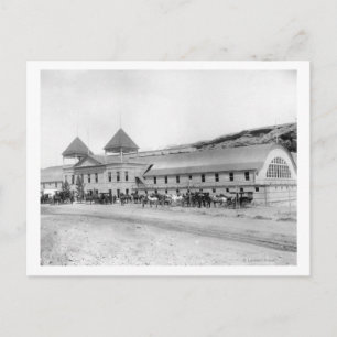 Exterior of the Largest Plunge Bath Postcard