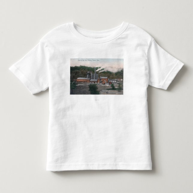 Exterior View of a Smelting Plant Toddler T-shirt (Front)