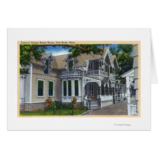 Exterior View of a Typical Ginger Bread House (Front Horizontal)