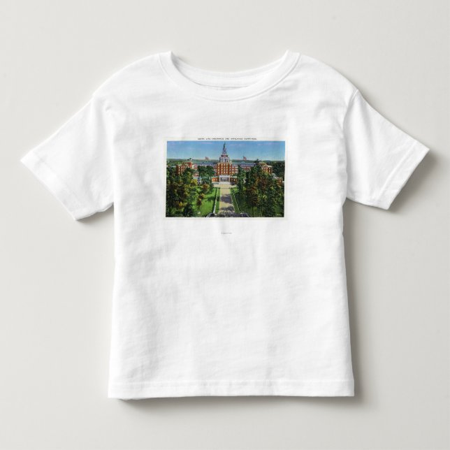 Exterior View of Aetna Life Insurance Building Toddler T-shirt (Front)
