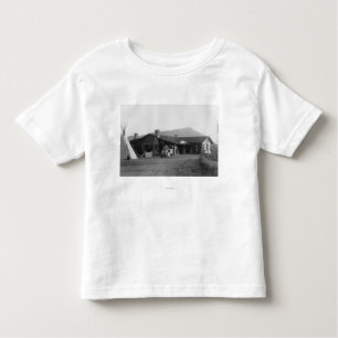 Exterior View of an Native American Tribal Toddler T-shirt