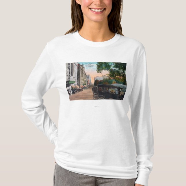 Exterior View of Auditorium Theatre on 5th T-Shirt (Front)