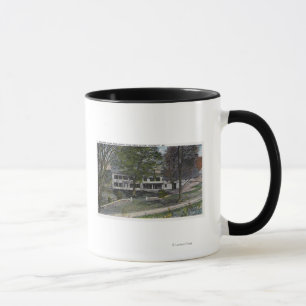 Exterior View of Bald Head Cliffs Farm House Mug