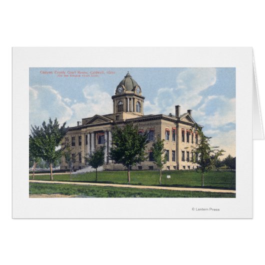 Exterior View of Canyon County Court House (Front Horizontal)