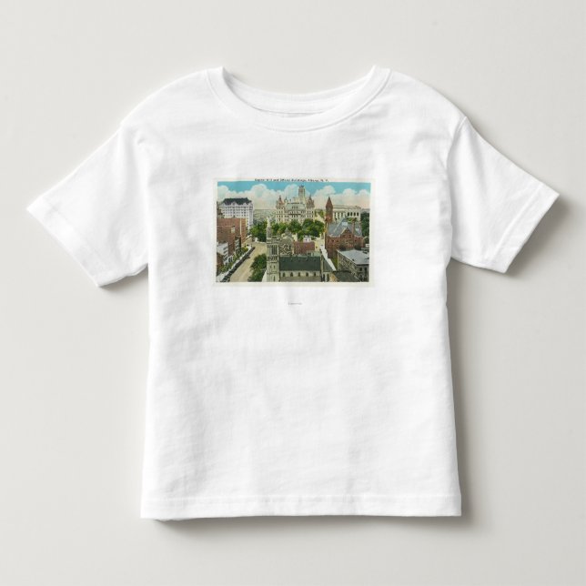 Exterior View of Capitol Hill and Official Toddler T-shirt (Front)