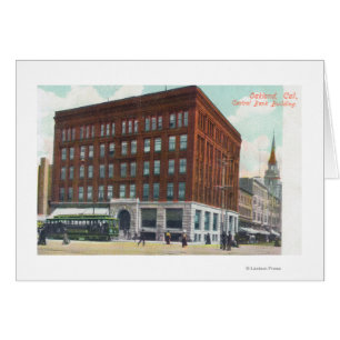Exterior View of Central Bank BldgOakland, CA Cards