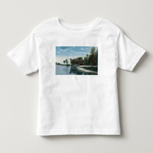 Exterior View of Central Park Casino Toddler T-shirt (Front)