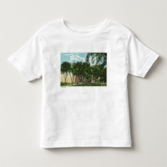 Exterior View of City Hall 2 Toddler T-shirt (Front)